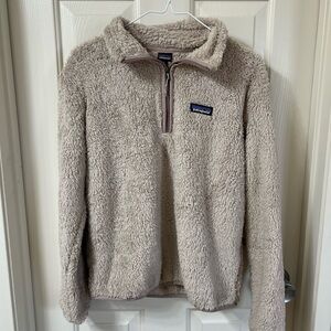 Patagonia Cream Fleece Jacket